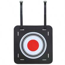 1 set Cible d'entraînement de football réglable, disque cible à accrocher avec bande autoagrippante pour la pratique du tir, équipement d'entraînement de soccer, accessoires de cadre de but, accessoires de tir au hockey - Multicolore - Voir 11