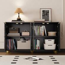 Buffets & Sideboards - Black + MDF - View 4