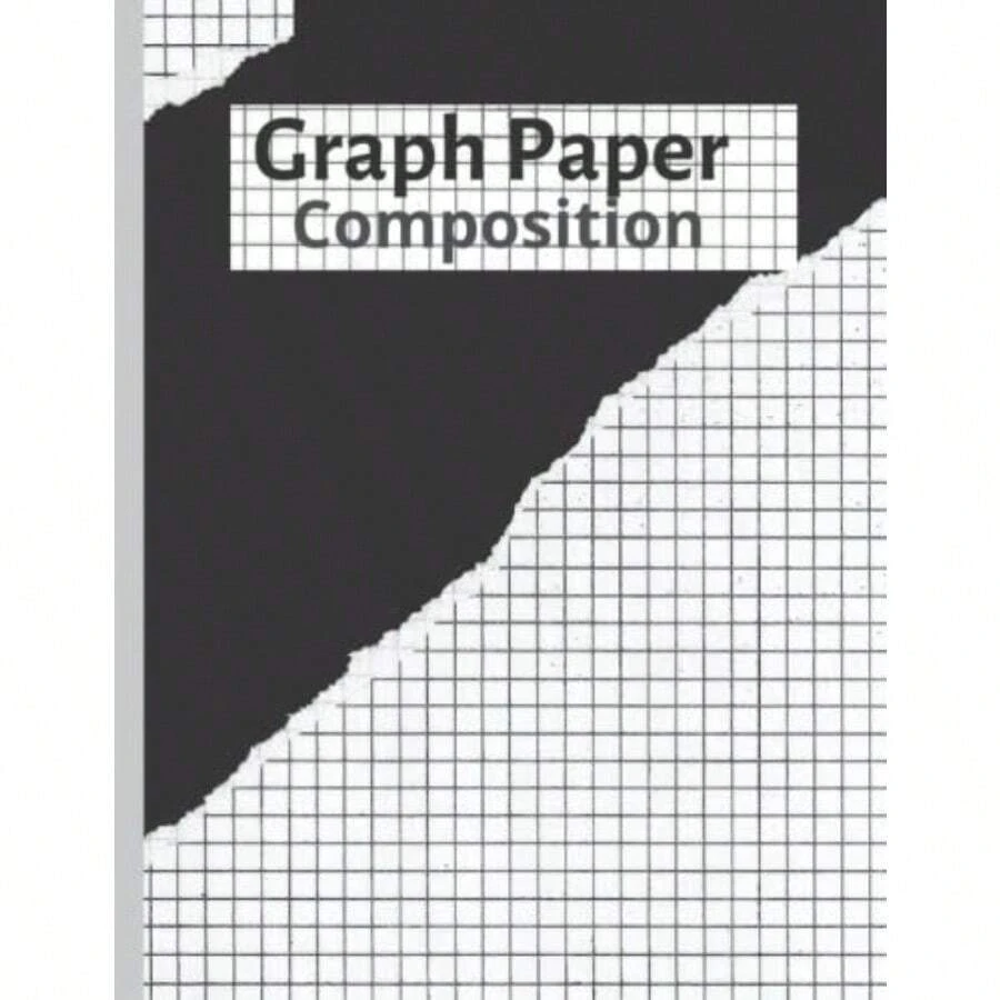 GRAPH PAPER COMPOSITION: Graph Paper Composition Notebook: Grid Paper Notebook Quad Ruled 120 Sheets Large 8.5 x 11 - como en la foto - Ver 1
