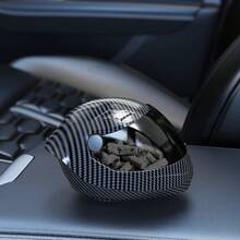 新款摩托车头盔造型烟灰缸，创意高端装饰，适用于汽车、家居、办公室 - A - 查看 11