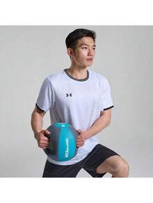 Under Armour 男女通用T恤，2026夏季新款足球训练运动跑步健身透气短袖T恤 25500522-100 - 白色 - 查看 4