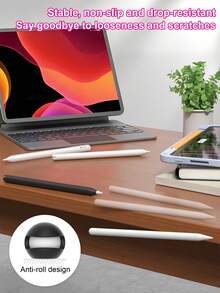 全新硅胶一体式触控笔保护套，兼容 Apple Pencil Pro/第二代 - 彩色 - 查看 2