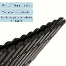 通用宠物车载旅行围栏，窗户保护屏障，宠物门，可调节伸缩宠物车载安全屏带通风窗，易于组装的宠物旅行围栏 - 均碼 - 查看 5