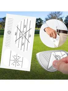 Bộ 10 nhãn dán điểm tiếp xúc gậy golf, bộ nhãn dán điểm tiếp xúc gậy golf 3 trong 1, công cụ tự học xác định điểm tiếp xúc lý tưởng và phân tích tính nhất quán, nhãn dán điểm tiếp xúc gậy golf, giải pháp cải thiện độ chính xác và khoảng cách cú đánh golf. - Nhiều màu - Xem 8