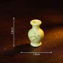 Miniature Vintage Decorative Vase, Creative DIY Furniture Accessories, Dollhouse Landscaping, Car Decor, Desktop Ornament, Blind Bag Accessories, Miniature Decor, Desktop Ornament, Dollhouse Decor, Car Decor, Photography Props, Holiday Gift, Christmas Gift, Halloween Gift - Multicolor - View 7