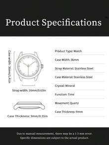 GUESS 女士银色水晶表圈不锈钢手表 GW0528L1 - 銀色 - 查看 6