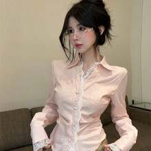 Women Blouses & Shirts - ピンク - View 7