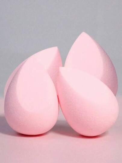 4/6/10/16/20/24/30pcs Professional Makeup Sponge Set, Suitable For Cream And Powder Products. Double-Sided Material Design (Smooth And Velvet). 3-In-1 Function (Concealer/Powder/Liquid Foundation)