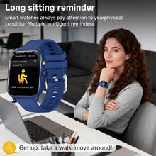 New 1.83-Inch Screen Stylish Design Unisex Sports Outdoor Smart Watch, Supports Wireless Calls/Messages, Multiple Sports Modes, Remote Photo Control, Fitness Tracking, Wireless Music, Compatible With Android And IOS, Perfect For Holiday Gifts. - View 8