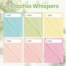 Beetles Pastel Nail Polish Set - Pistachio Whispers, 6 Colors Spring Nail Polish Quick Dry Set, Spring Nails Art, Long Lasting Manicure Salon DIY Home Easter Nails Gift For Her - ColorJ - 查看 2