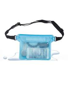 高品质防水PVC游泳潜水包 - 10米防水手机袋、带肩带防水腰包、防水沙滩包 - 彩色 - 查看 15