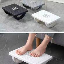 1个带按摩功能的脚凳，高度可自由调节，可摇摆，可放置于办公桌下缓解压力和疲劳，符合人体工程学设计，让办公更舒适健康，适用于办公室、书房、客厅等家居场所，适合作为礼物赠送给领导、亲戚、朋友，亦可作为感恩节、情人节、节日礼物。 - 彩色 - 查看 4