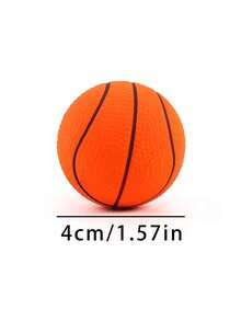 1 cái/4 cái Bóng giảm căng thẳng đồ chơi, Bóng đồ chơi cho thú cưng, Bóng rổ xốp mềm nhỏ, Đồ chơi giảm căng thẳng dạng nảy - Nhiều màu - Xem 11