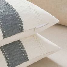 1pc Bohemian Style Decorative Pillow Cover - A Gray - View 5