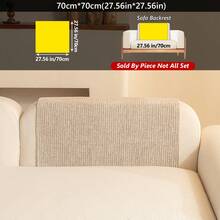 1PC Chenille Jacquard Non-Slip Sofa Cushion Pad, Pet-Friendly, Machine Washable, Suitable For 1-4 Seater Sectional Sofas, Protective Cover/Slipcover, All-Season Use, Home Decor, High-End Feel Sofa Cover. - Multicolor - View 22