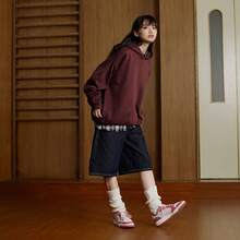 ENTRAP 女款复古篮球风休闲运动鞋，美式校园风 - 西瓜粉 - 查看 7