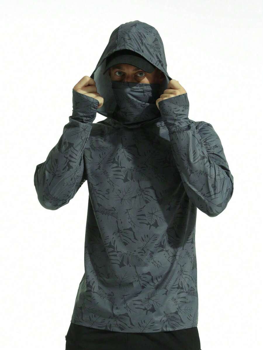 Summer Outdoor Fishing Sun Protection Clothing, Breathable Sunscreen Clothing For Fishing, Fly Fishing, Cycling Spring