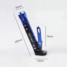 Adjustable Motorcycle Side Stand, Suitable For Electric Off-Road Vehicles And Motorcycles - A - View 2