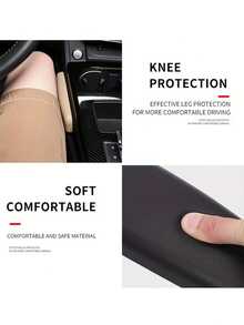 1pc Driver's Side Armrest Pad, Raised Armrest Console Pad, Leg/Elbow/Knee Support Cushion - Multicolor - View 2