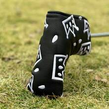 Cheese Crown Design Style - Golf Putter Cover, Golf Fashion Club Cover, Accessories Suitable For Outdoor Enthusiasts Of Both Genders, It Is A Golf Club Protective Cover Worth Having. - Multicolor - View 15