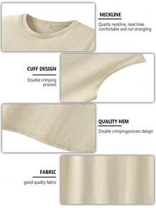 Men's Vintage Washed Tank Top Oversized Crewneck Sleeveless Casual Streetwear Soft Breathable Spring Summer Fall Gym Tee - 軍綠色 - 查看 5