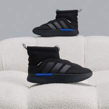 ADIPUFF MID “面包鞋” 保暖、防滑、耐穿的中帮休闲冬鞋 - 黑色 - 查看 5