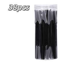 6/12/24/38件套多功能眉毛修剪器套装 - 温和面部毛发修剪器，轻松修容塑形 - 令肌肤光滑 - 深空黑 - 查看 6