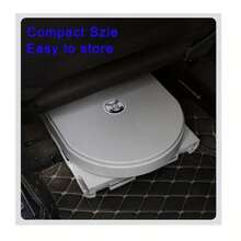 1pc Lightweight Outdoor Foldable Toilet, No Installation Required, Easy Storage, Suitable For Camping, Hiking, Driving, Solving Outdoor Restroom Issues, Essential Emergency Sanitary Item For Outdoor Adventure And Travel, Unisex - Multicolor - View 4