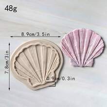 Mermaid Theme Cake Fondant Mold - Seahorse, Seashell, Starfish, Mermaid Tail Silicone Mold For Cake Decorating, Chocolate, Candy, Polymer Clay, Cupcake Topping, Sugar Art. DIY Baking Tool - View 10