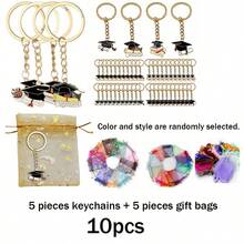 Bộ 10/20/40 móc khóa tốt nghiệp, unisex, quà lưu niệm lý tưởng cho sinh viên tốt nghiệp đại học, cao đẳng, trung học và cấp hai, món quà hoàn hảo cho sinh viên năm cuối và thạc sĩ, quà tặng tiệc tốt nghiệp, quà tặng tựu trường. - ngẫu nhiên - Xem 8