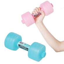 1pc Refillable Dumbbell Water Bottle, Portable Dumbbell For Home Gym Arm Strength Training - Multicolor - View 1