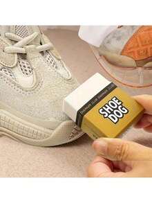 Bộ tẩy giày - Thích hợp cho giày da lộn, da nubuck, nhung và da cừu. Khối tẩy giày thể thao, chất tẩy rửa nhẹ nhàng, thích hợp cho các bề mặt mỏng manh, dễ mang theo, cũng thích hợp cho da giả và quần áo. Áp dụng cho phòng khách, phòng ngủ, phòng tắm, nhà bếp và các khu vực khác. Đồ dùng du lịch, vệ sinh, chất tẩy rửa giày, dụng cụ vệ sinh. - 1 cái - Xem 4
