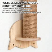 Estantes Para Gatos Raspado,pilares De Escalada Y Escaleras - por defecto - Ver 8