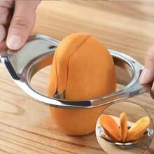 Cortadora de frutas, rebanadora de, pelador de, cuchillo de de acero, herramienta de corte de fruta, cortador de, herramienta de cocina para el hogar - B - Ver 1