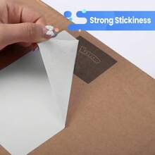 Nhãn nhiệt trực tiếp 4x4 inch, nhãn vận chuyển có đường xé, tương thích với máy in để bàn Rollo và Zebra - 500 chiếc/cuộn - Xem 6