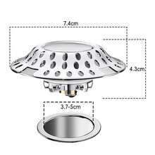 Nắp thoát nước bồn tắm bằng đồng thau bán chạy nhất, nắp thoát nước bồn tắm kiểu nhấn, chống mùi hôi và chống tắc nghẽn. - A - Xem 6