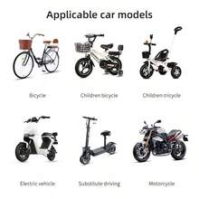 2pcs Universal Bike Rearview Mirrors, 360° Adjustable Wide-Angle Convex Mirror, HD Clear Lens, Fits Mountain/Road/Electric Bikes, Safety Cycling Accessories - Universal Bicycle Rearview Mirror - View 7