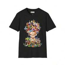 Women T-Shirts - 黑色 - 查看 1