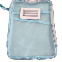 Bolsa de Asignatura A4, Capacidad Grande de 3 Capas, Almacena Fácilmente Exámenes y Folletos. Apertura Grande en Forma de L, Malla Transparente, Organización de la Sala de Estudio a Simple Vista. Herramienta de Clasificación de Asignaturas, Adecuada para Sala de Exámenes y Aprendizaje Diario - Conjuntos - Ver 5