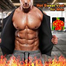 Men's Double Waist Cinch Shapewear Zipper Closure Abdominal And Bust Support Vest Gym Sweat-Proof Body Shaper Sculpting Belly Fat - Black - View 9