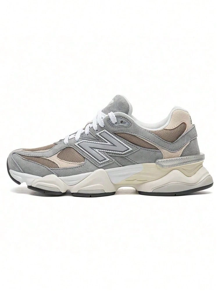 New Balance 情侣款 9060 系列复古跑鞋,时尚运动休闲鞋,2026 春季款 U9060LBA - 灰色 - 查看 1