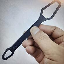 1 件装多功能黑色 Torx 扳手 - 可调节自紧双头扳手，直径 3-17 毫米，厚度 5 毫米，经久耐用，配有便携手柄，适用于汽车维修和家庭 DIY 项目 - A - 查看 6