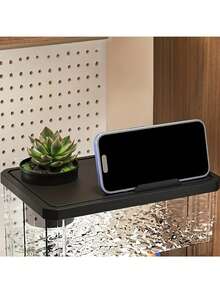 1 Rectangular High-Transparency Fish Tank With Phone Holder Ideal For Home Living Rooms, Study Areas, And Office Desks Home Decor - View 8