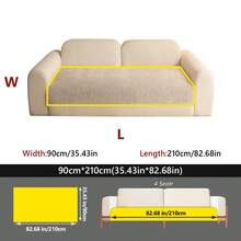 1PC Chenille Jacquard Non-Slip Sofa Cushion Pad, Pet-Friendly, Machine Washable, Suitable For 1-4 Seater Sectional Sofas, Protective Cover/Slipcover, All-Season Use, Home Decor, High-End Feel Sofa Cover. - Multicolor - View 31