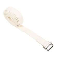 1条棉质瑜伽带，带可调节D形环，适用于瑜伽、普拉提、芭蕾和其他日常拉伸运动。 - A - 查看 15