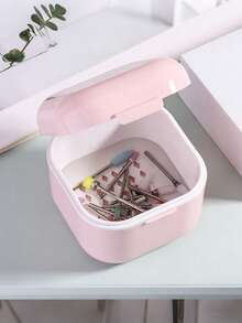 3件套美甲钻头收纳消毒套装，专为整理和清洁美甲钻头及配件而设计，包含便携式美甲工具浸泡托盘、消毒容器、美甲工具、美甲清洁用品、美甲配件等。 - 彩色 - 查看 11