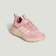 Adidas PLAYFLOW EL K 魔术贴网眼休闲运动鞋 - 淺粉色 - 查看 10