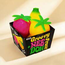 Nice Cube Squishy Toy - Super Solid Stress Relief Squishies For Kids & Adults - Roliga fruktleksaker - Visa 7