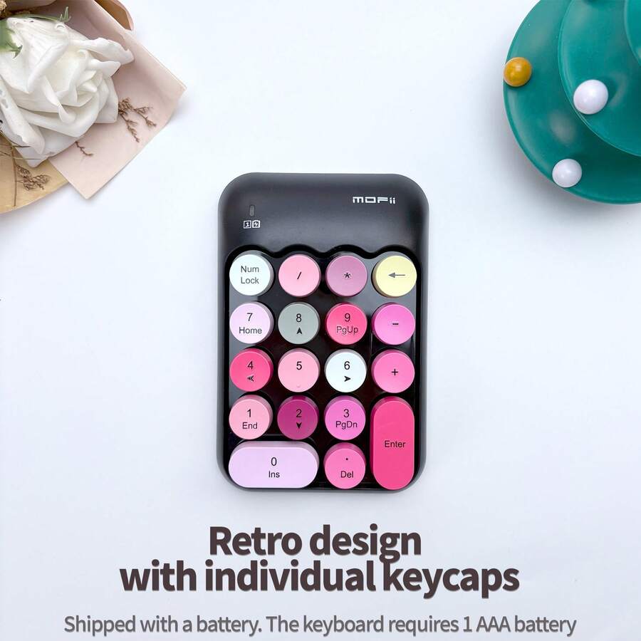 MOFII X910 無線數字鍵盤,適用於筆記本電腦