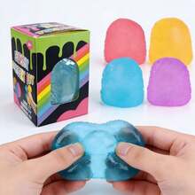 Gummy Candy Squishy Toys, Soft Squishies, Colorful Sugar Coated Squishy Fidget Toys For Stress Relief - Random Color - View 3